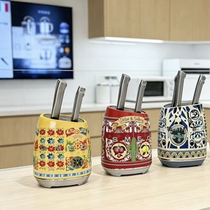 ชุดที่วางมีดแม่เหล็ก SMEG Mag Sicily สีสันสดใส น้ำหนัก 3.6 กก. พร้อมฐานสำหรับใช้ในครัว - Product Image 3
