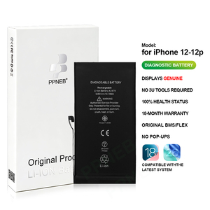 <span class=keywords><strong>แบ</strong></span><span class=keywords><strong>ต</strong></span>เตอรี่แท้สำหรับ <span class=keywords><strong>iPhone</strong></span> 12 13 Mini 14 15 Pro Max <span class=keywords><strong>แบ</strong></span><span class=keywords><strong>ต</strong></span>เตอรี่สำหรับทดสอบ 100% สภาพใหม่ 0 รอบการใช้งาน - Product Image 4
