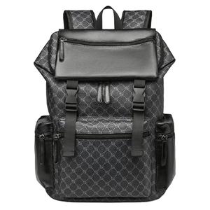 Ransel Laptop pria, ransel sekolah remaja muda, ransel perjalanan kapasitas besar, desain Logo kustom - Product Image 1