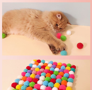 Juguete <span class=keywords><strong>de</strong></span> Peluche para Gato, Pistola <span class=keywords><strong>de</strong></span> Lanzamiento, Microelástica, Pelotas <span class=keywords><strong>de</strong></span> Juguete para Gato con Pistola <span class=keywords><strong>de</strong></span> Lanzamiento, Rascador para Mascotas - Product Image 6