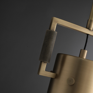 <span class=keywords><strong>Suspension</strong></span> industrielle moderne en <span class=keywords><strong>laiton</strong></span>, style dôme, vintage, pour entrepôt, avec poignée, finition or <span class=keywords><strong>brossé</strong></span>, économe en énergie, lumière douce 2700K - Product Image 2