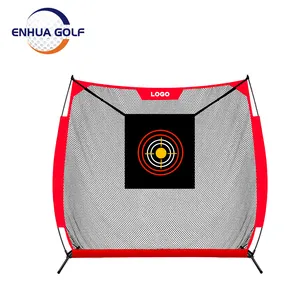 Golf Hitting Net 7'*7' Golf Portable Hitting Driving Practice Chipping Training Net