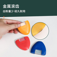 Crayon à craie triangulaire rechargeable pour la couture, outil de marquage pour tailleur, idéal pour la découpe de vêtements, le patchwork et les accessoires de couture DIY