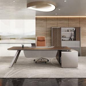 Mesa de oficina superventas, escritorio ejecutivo en forma de L para Ceo, muebles de oficina, escritorio de oficina, mesa de ordenador - Product Image 5