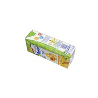 ThPak-Papier de Lait Recyclé Aseptique Slim de 2mm, Brique, Matte Embossed 4C, Jus, Snacks, Thé, Boissons Energisantes (200ml)