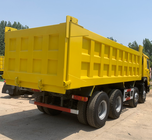 Sinotruk HOWO รถดัมพ์ขนาด8x4สำหรับขับด้านขวารถบรรทุกดีเซลเกียร์อัตโนมัติ - Product Image 4