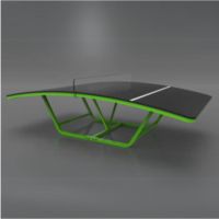 Table de sport pliable avec logo personnalisé pour la compétition, vente en gros de tables de tennis et de football, tables de tennis de table