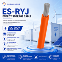 Cable de Almacenamiento de Energía ES-RYJ de Cobre Estañado de 15kV CC, Aislamiento LSZH, 40A, Clase B, Retardante de Llama, para Paquetes de Baterías