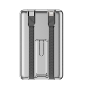 High Quality Portable 10000mAh 22.5W Wireless <b>Charging</b> Power Bank With Built In <b>Cable</b> - Product Image 2