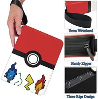 Carpeta de Colección Pikachu Toploader con 49 Bolsillos para Tarjetas Coleccionables Pokémon