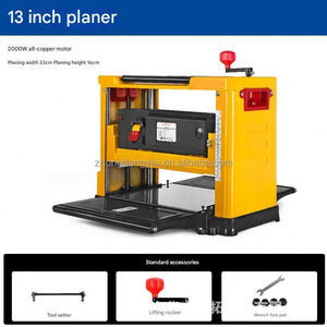 เครื่องไสไม้สองหน้าพร้อมมอเตอร์แกนกลาง เครื่องมือสำคัญสำหรับงานไม้ - Product Image 3
