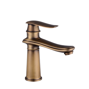 Juego de <span class=keywords><strong>Grifos</strong></span> Antiguos y Ducha de Lluvia de Latón para Baño - Product Image 3