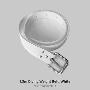 Cintura da Sub in Silicone da 1,3 m a Sgancio Rapido con Fibbia in Acciaio Inox 316 per Immersioni, Pesca Subacquea e Apnea - Product Image 5