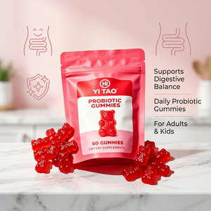 Private Label/OEM Probiotic <b>Little</b> Bear Gummy Bears, <b>red</b> <b>Little</b> Bear gummy bears dietary supplement, for daily digestive health - Product Image 6