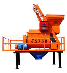 Stasiun produksi industri kualitas tinggi Js750 Mixer beton seluler paksa - Product Image 1