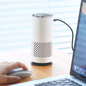 Purificateur d'air électrique USB portable pour voiture, mini diffuseur de parfum avec éclairage coloré, prix d'usine - Product Image 4