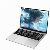 Laptop Bisnis Baru 15.6 Inci Intel N5095 N95 N100 Windows 11 4-Core SSD IPS 1920x1200 Kamera Bahasa Inggris