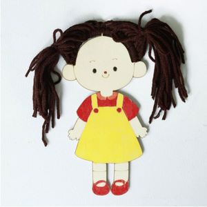 Nouvelles pièces en bois à motifs de sirènes et animaux de dessin animé pour l'artisanat DIY des enfants, plusieurs séries, fourniture directe d'usine - Product Image 3