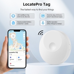 Localizzatori GPS Air Tracker compatibili con Find My, con posizionamento globale e batteria da 220mAh per bagagli, zaini e valigie - Product Image 1