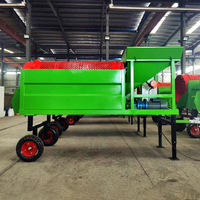 Machine de criblage à tambour rotatif économique pour la vente, cribleur de sable, tamis à tambour cylindrique, séparateur de terre de surface