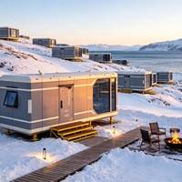 Maisons Capsules Modulaires Mobiles OEM de Luxe pour Hôtels et Complexes – Maisons Capsules Préfabriquées de Qualité Hôtelière pour l'Extension de Complexes