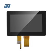 1024x600 Resolución 7 ''7 pulgadas IPS LVDS Interfaz USB I2C Pantalla táctil LCD para Smart Home