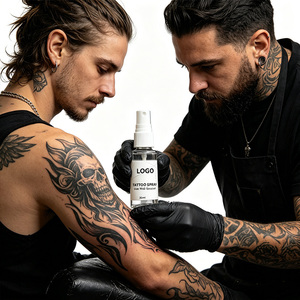 Popular Daily Use Tattoo <b>Cream</b>, Stable Concentration Different Specifications, Logo Customizable Tattoo Aftercare Gel for Beauty - Product Image 1