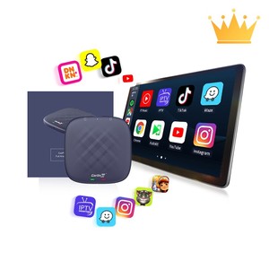 Carlinkit 4G 64GB Đài Phát Thanh Tự Động <span class=keywords><strong>Android</strong></span> Tự Động <span class=keywords><strong>Android</strong></span> Cộng Với 13 Không Dây Di Động Thông Minh Bộ Chuyển Đổi Xe Carplay - Product Image 1