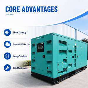UKPerkins 150KVA 50KVA <b>Generator</b> 400KW 500KVA QSZ13-G2 Engine Genserator - Product Image 5