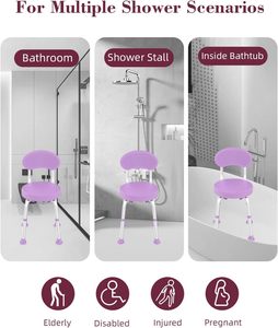 Siège <span class=keywords><strong>de</strong></span> <span class=keywords><strong>bain</strong></span> pivotant réglable 330 lbs <span class=keywords><strong>pour</strong></span> douche intérieure, siège <span class=keywords><strong>de</strong></span> baignoire, banc <span class=keywords><strong>de</strong></span> <span class=keywords><strong>salle</strong></span> <span class=keywords><strong>de</strong></span> <span class=keywords><strong>bain</strong></span>, <span class=keywords><strong>chaise</strong></span> <span class=keywords><strong>de</strong></span> <span class=keywords><strong>bain</strong></span> <span class=keywords><strong>pour</strong></span> personnes âgées et handicapées - Product Image 6