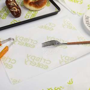 Papier d'emballage pour sandwichs de qualité alimentaire, compatible micro-ondes, pour hamburgers, boulettes de riz et pain, feuille jetable anti-graisse - Product Image 6