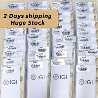 Diamante Cultivado en Laboratorio con Certificado IGI, 0.5CT 1CT 1.5CT 2CT 3CT 4CT 5CT 6CT, Corte Brillante Redondo, CVD HPHT