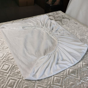 Hipoalerjenik iceblue hd bebek karyolası arabası ped beşiği bassinet levha bölünebilir bebek yatağı sac kapak - Product Image 4