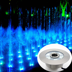 Projecteurs <span class=keywords><strong>LED</strong></span> RGB submersibles DMX512 pour fontaines, en acier inoxydable, étanches IP68, haute puissance, puce Epistar, 10-120W, pour extérieur XYH - Product Image 1