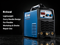 Machine à souder semi-automatique Rolwal 200A HF TIG/MMA 220V DC, soudeuses TIG portatives, état neuf, Maquinas Para Soldar