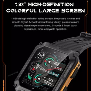 Reloj Inteligente C20 Pro para Hombre, Llamadas Bluetooth, Deportes al Aire Libre, Pantalla Grande de 1.83 Pulgadas, Asistente de Voz, Fitness, Reloj Inteligente C20Pro - Product Image 3