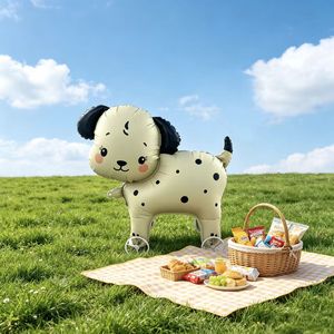 Nuevo Diseño de Globos de Aluminio Metálicos Coloridos con Forma de Animales de Dibujos Animados en 4D, Ecológicos, Pingüino, Perro Manchado, Oso de Graduación, <span class=keywords><strong>Circo</strong></span> - Product Image 2