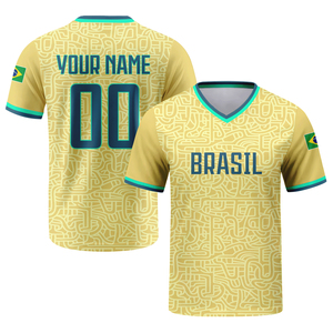 Maillot <span class=keywords><strong>de</strong></span> football personnalisé 2026 – T-<span class=keywords><strong>shirt</strong></span> uniforme national imprimé à manches courtes – Cadeaux pour supporters – Tailles S-4XL – Argentine, Brésil, Espagne, <span class=keywords><strong>France</strong></span> - Product Image 3