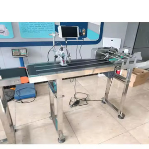 Imprimante Nantong Cij 210x110x40mm, hauteur d'impression 2-12,7 mm, convoyeur électrique pour l'étiquetage des boîtes de protéines - Product Image 1