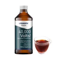 Fourniture d'usine Lifeworth OEM formule personnalisée supplément de gouttes de liquide d'hydratation d'électrolyte
