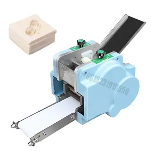 110 V220V Knödel verpackungs maschine Automatische handels übliche Nudel presse aus rostfreiem Stahl Teig Rolling Pasta Maker