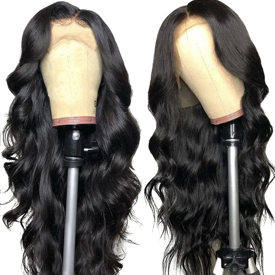 Perruques lace closure wig malaisiennes – JP hair, perruques full lace frontal wig 360 loose wave avec baby hair pour femmes africaines