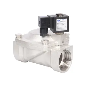 Yongchuang marque YCD11/21 série diaphragme 2 pouces coupé 240v eau laiton électrovanne en acier inoxydable