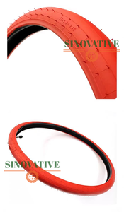 Nouvelle chambre à air de rechange pour moto, <span class=keywords><strong>18</strong></span> pouces, rouge, en butyl, pour enduro, qualité OEM - Product Image 6