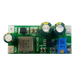 30W DC 3V 3.3V 3.7V a 5V 6V 7.5V 9V 10V 12V 14.8V 24V Step-Up Boost Converter Board para 18650 bateria de lítio