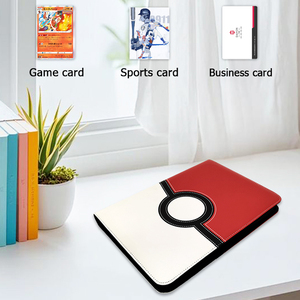 Raccoglitore Premium ModernQiu Personalizzato a 9 Tasche per Carte Collezionabili, <span class=keywords><strong>Album</strong></span> Fotografico in <span class=keywords><strong>Pelle</strong></span> PU da 20 Fogli per 360 Carte - Product Image 5