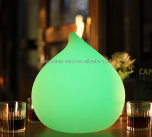 Hiện Đại Mini Peach Shape 16-màu <span class=keywords><strong>LED</strong></span> ánh sáng ban đêm với điều khiển từ xa nhà thông minh tâm trạng Dimmer pin <span class=keywords><strong>Powered</strong></span> cho phòng ngủ - Product Image 2