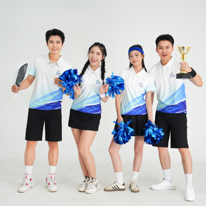 Polo de sport unisexe à séchage rapide et respirant pour hommes et femmes, vêtements de sport pour le tennis et le golf, fabricant OEM - Product Image 4