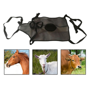 Sheep Bib Mesh Anti Mating Bellyband Black Breathable For Sheep <b>Cow</b> Farm Use - Product Image 5