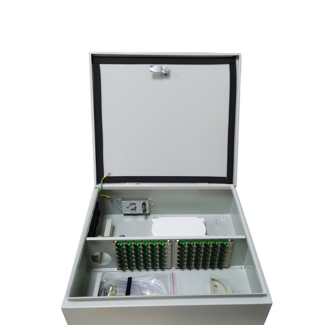 Factory Price Outdoor/Indoor Splitter Distribution Box 24 Core FTTH Optical Fiber Terminal Box